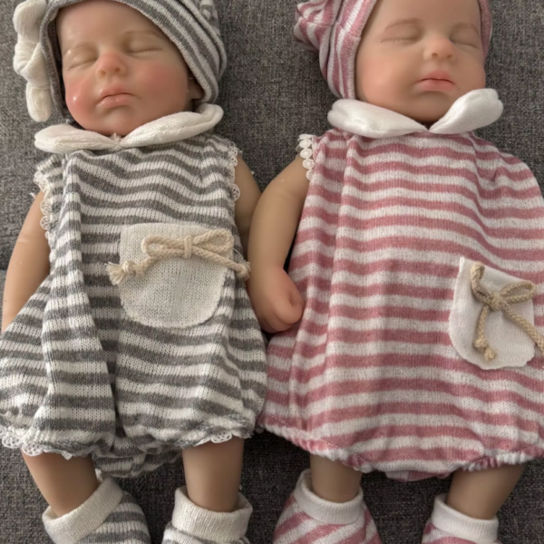 "Riley" - Full Body Soft Silicone Reborn Doll with Open Mouth Feature