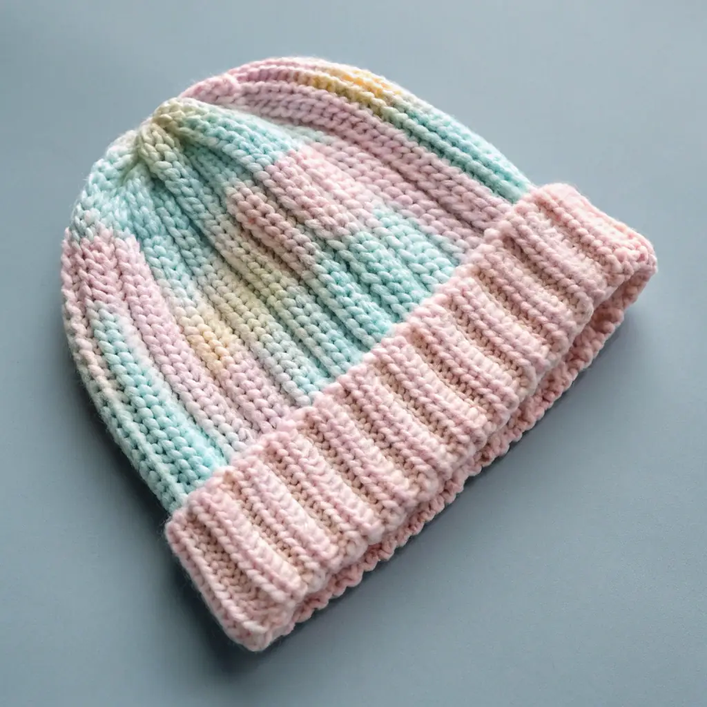 Hand-knit Baby Doll Clothes Set
